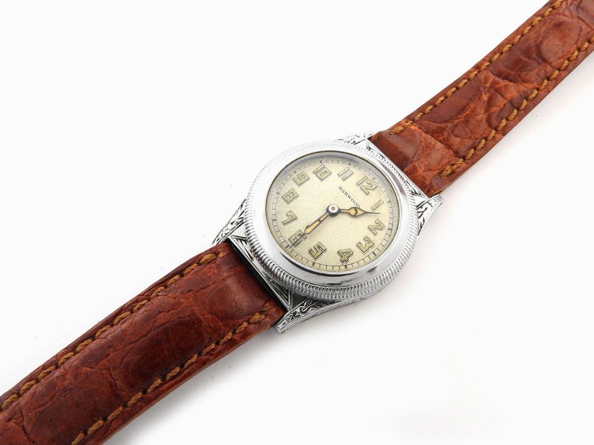Orologio da Polso per Uomo Harwood in Metallo Cromato