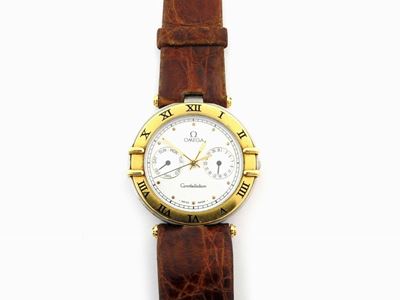 Orologio da Polso per Uomo Omega Constellation Day-date in Acciaio e Oro