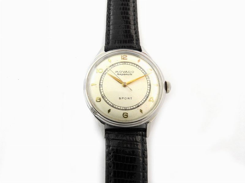 Orologio da Polso per Uomo Movado Tempomatic in Acciaio