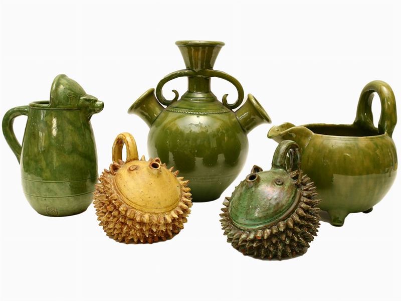 Lotto di Oggetti in Ceramica