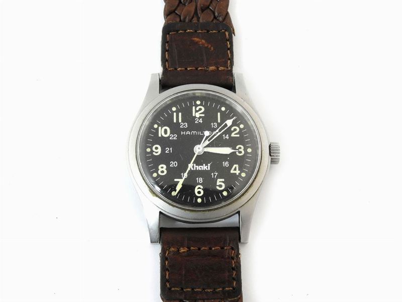 Orologio da Polso per Uomo Hamilton Khaki in Acciaio