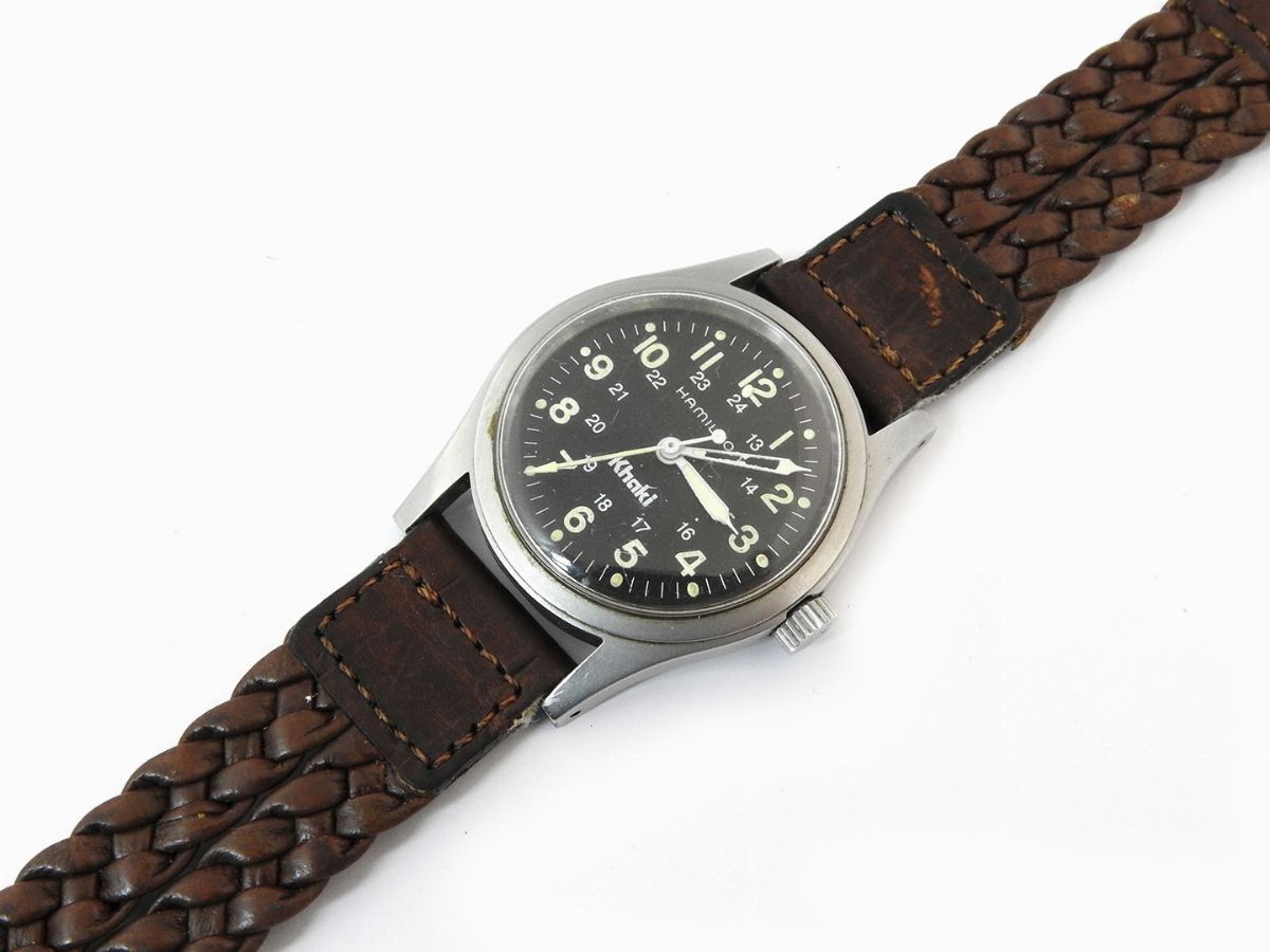 Orologio da Polso per Uomo Hamilton Khaki in Acciaio