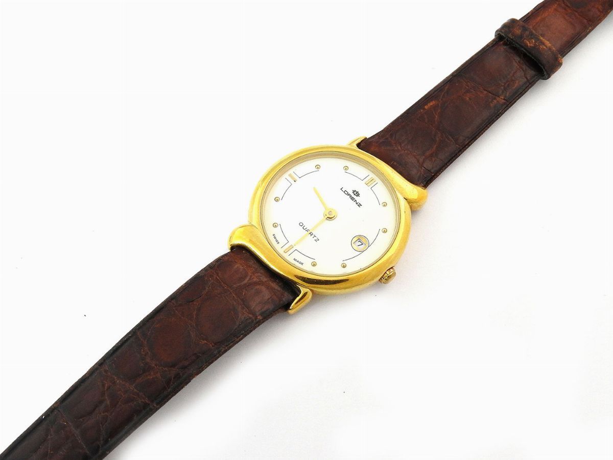 Orologio da Polso per Donna Lorenz in Acciaio Placcato Oro Giallo