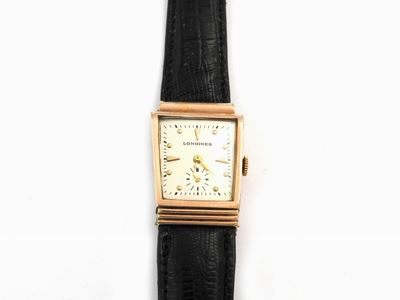 Orologio da Polso per Uomo Longines in Metallo Placcato Oro 10 Kt