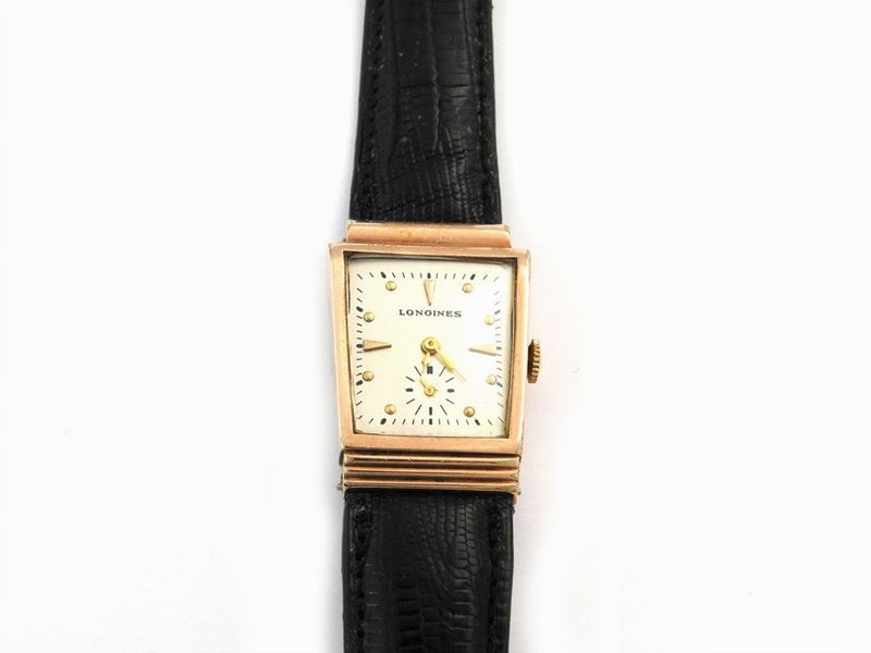 Orologio da Polso per Uomo Longines in Metallo Placcato Oro 10 Kt