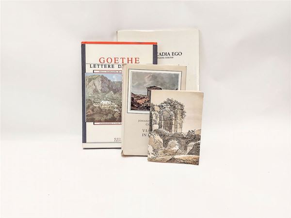 Lotto di libri su Goethe  - Asta La Sicilia nelle Collezioni di Casa d'Agata a Taormina: la Biblioteca - Maison Bibelot - Casa d'Aste Firenze - Milano