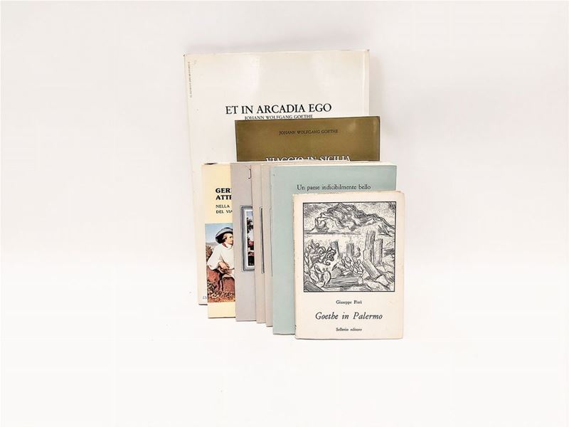 Lotto di Libri su Goethe in Sicilia