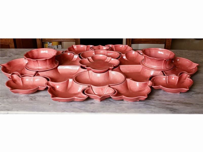 Grande Antipastiera Componibile in Ceramica Acarosa Portocervo