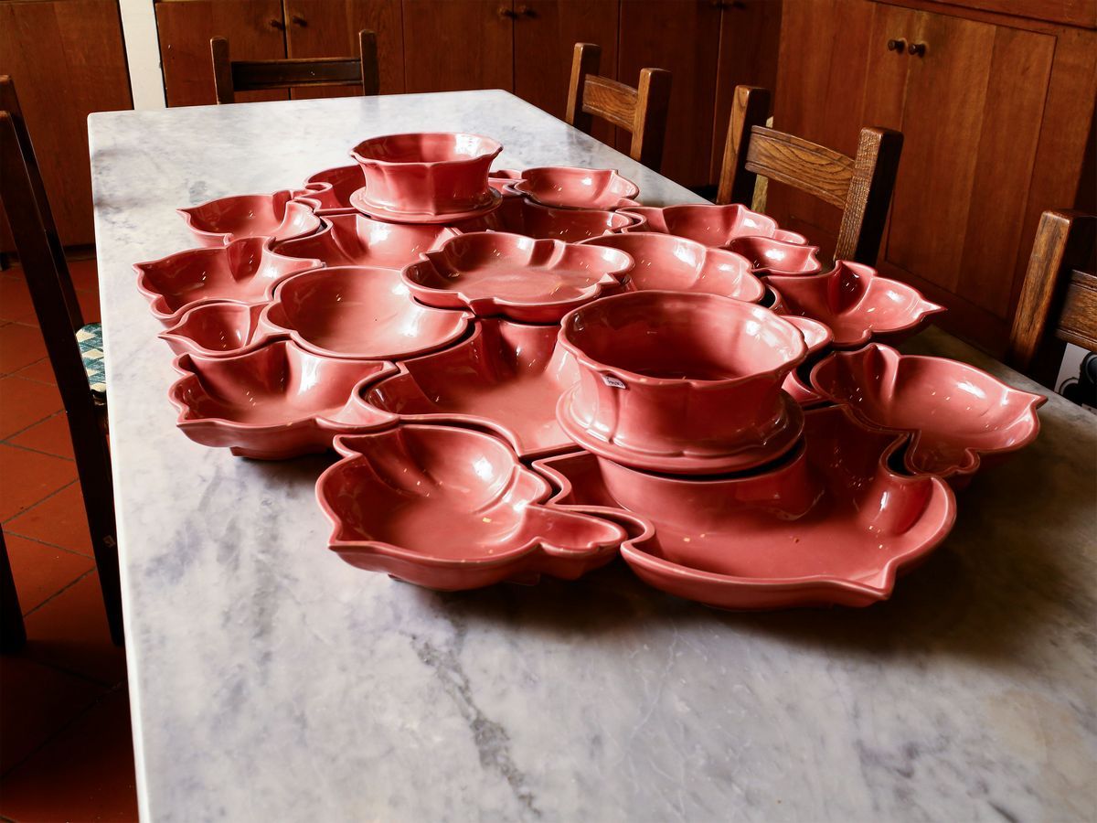 Grande Antipastiera Componibile in Ceramica Acarosa Portocervo