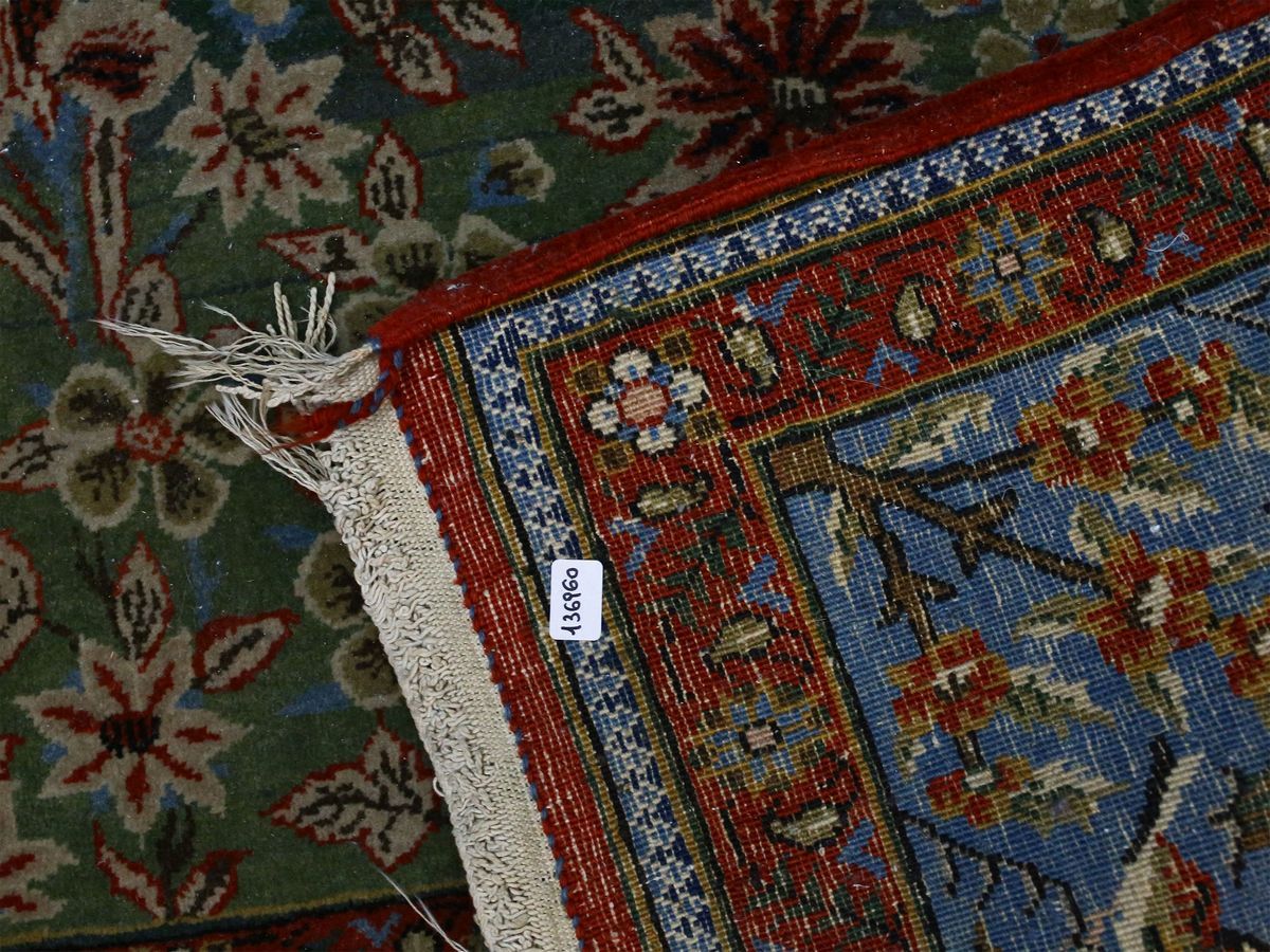 Tappeto Isfahan, Giardino del Paradiso, di Vecchia Manifattura