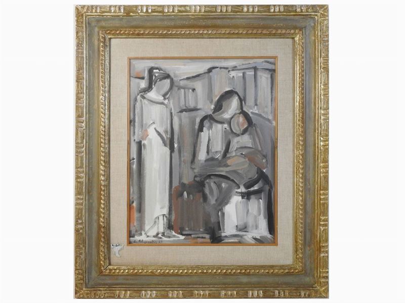Giorgio Polykratis - Tre Figure 1969