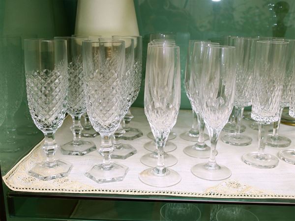 Miscellaneous glasses in glass and crystal
