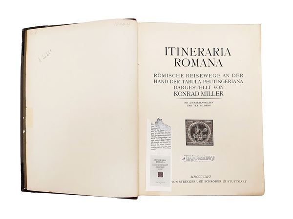 Itineraria romana: römische Reisewege an der Hand der Tabula Peutingeriana