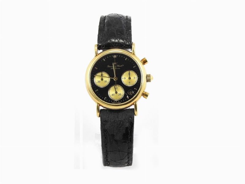 Cronografo da Polso per Donna Iwc Portofino in Oro Giallo