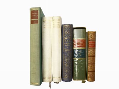 Lotto di Libri D'epoca di e su Goethe