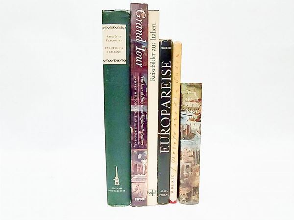 Lotto di libri sul viaggio in Italia  - Auction The sicilian Library of d'Agata Family - Maison Bibelot - Casa d'Aste Firenze - Milano