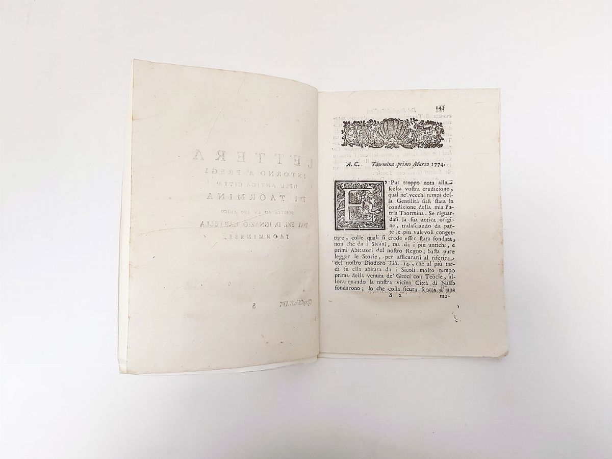 Lotto di Libri e Opuscoli su Taormina