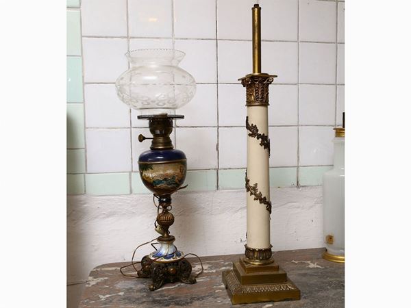 Two table lights