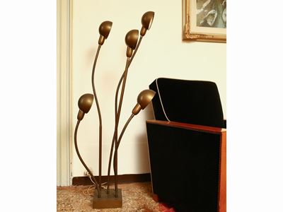 Lampada da Terra o da Tavolo in Ottone