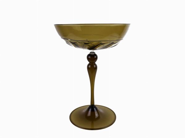 Raised in smoked glass