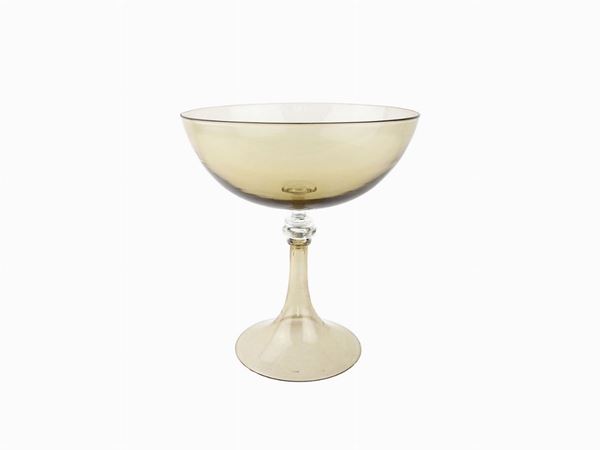 Raised in smoked glass