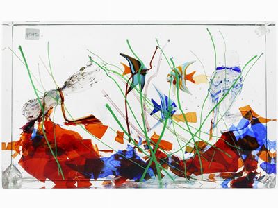 Acquario Cenedese in Cristallo