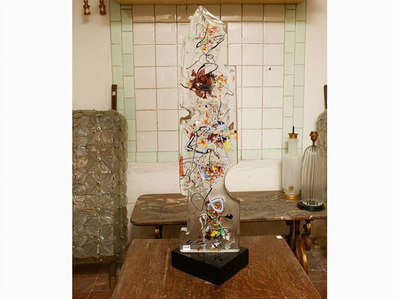Scultura in Vetro Pesante