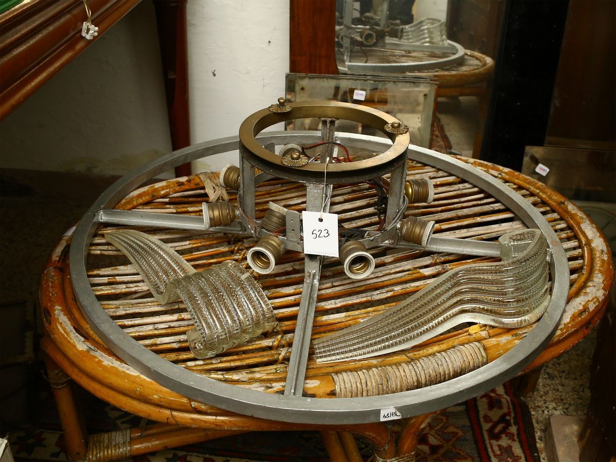 Grande Lampadario Circolare a Plafoniera