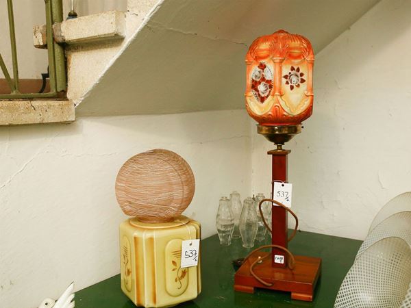 Table lamp  (France, early 20th century)  - Auction The Muccia Breda Collection in Villa Donà -  Borbiago of Mira (Venice) - Maison Bibelot - Casa d'Aste Firenze - Milano