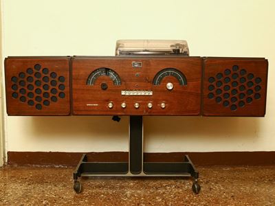 Radiofonografo Giradischi Rr126 Brionvega