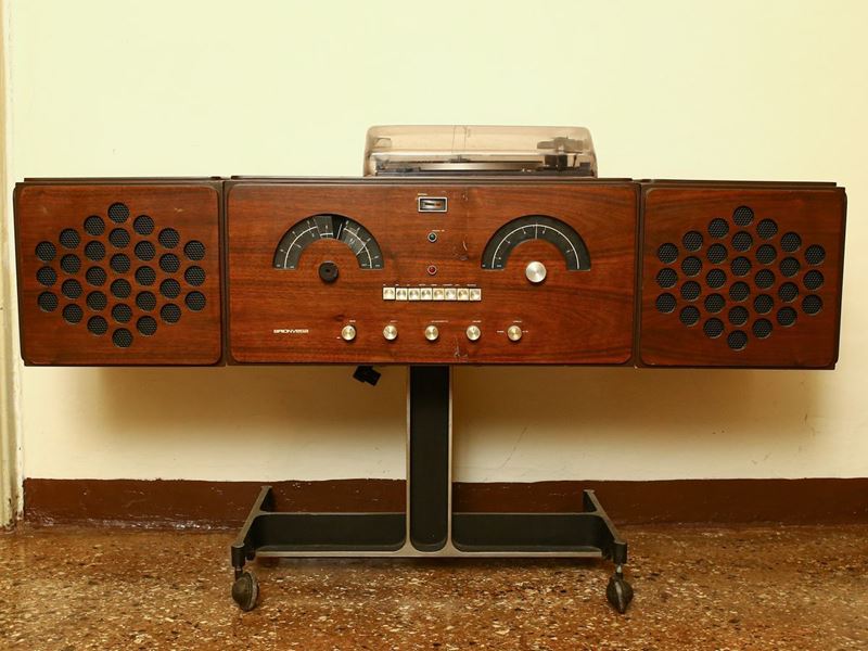 Pier Giacomo e Achille Castiglioni - Radiofonografo Giradischi Rr126 Brionvega