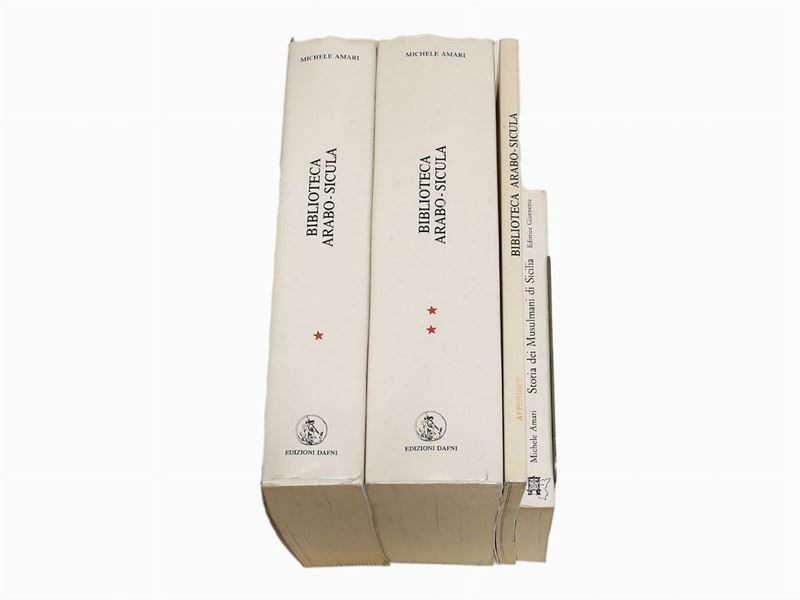 Michele Amari - Biblioteca Arabo-sicula