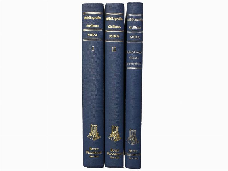 Giuseppe M. Mira - Bibliografia Siciliana Ovvero Gran Dizionario Bibliografico