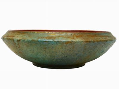 Ciotola in Ceramica Policroma a Lustro, Bottega Gatti Faenza