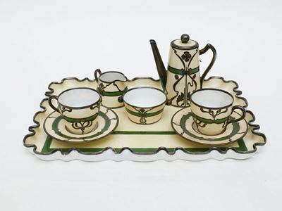 Due Serviti da Caffè in Porcellana