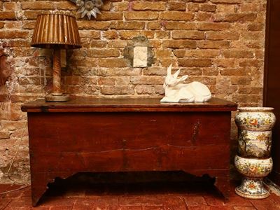 Cassapanca Rustica in Legno Tenero