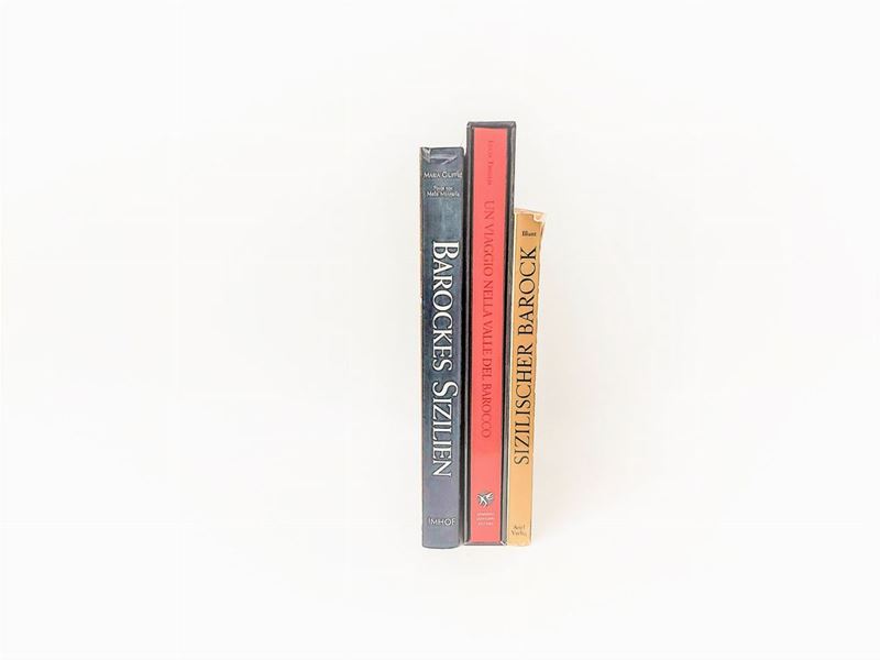 Lotto di Libri D'arte: il Barocco in Sicilia