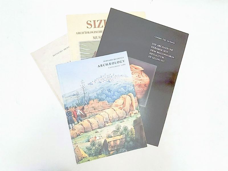 Lotto di Libri sulle Antichità Siciliane: Selinunte