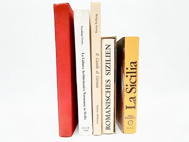 Lotto di Libri Sull'architettura Siciliana