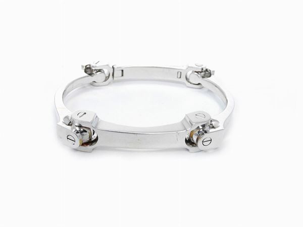 White gold Minas rigid bracelet