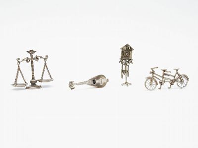 Lotto di Piccoli Oggetti in Argento