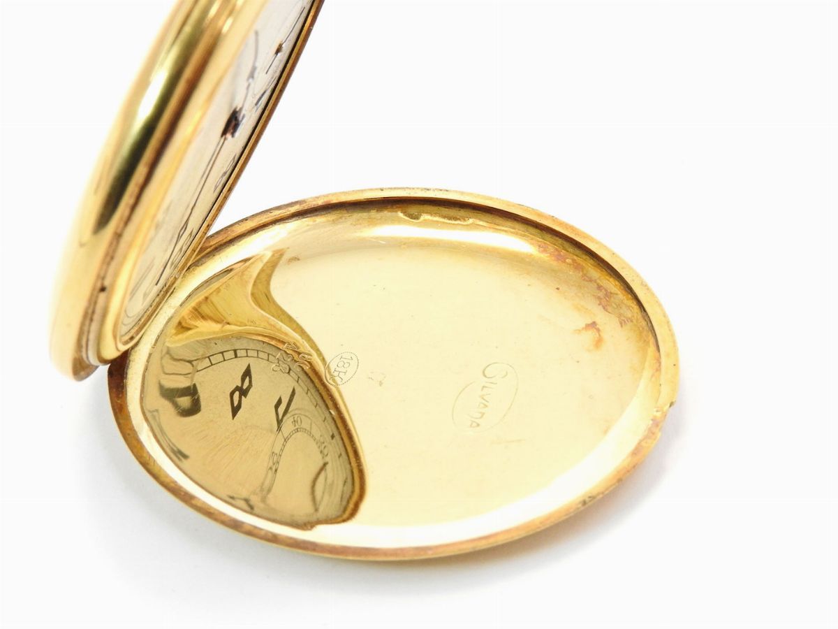 Orologio da Taschino per Uomo Silvana in Oro Giallo