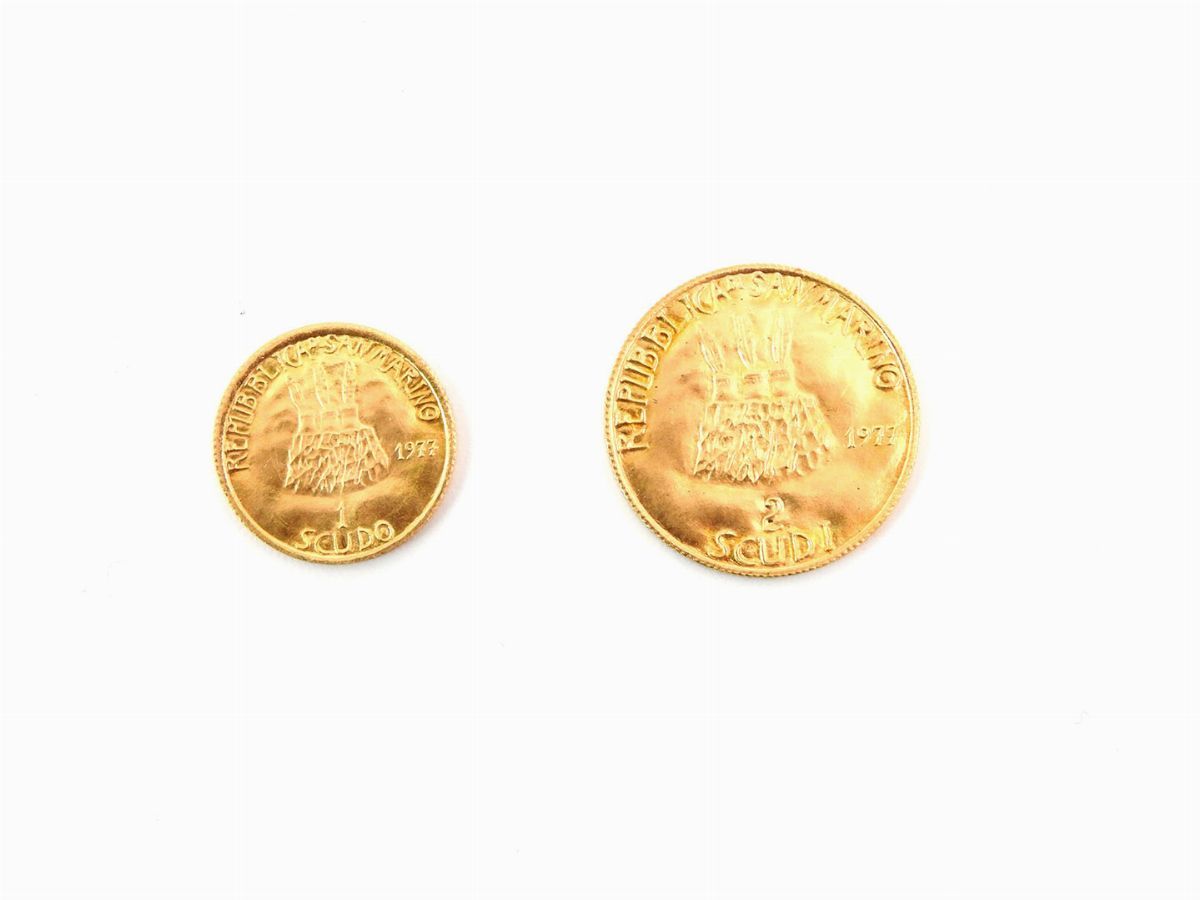 Due Monete Scudi in Oro