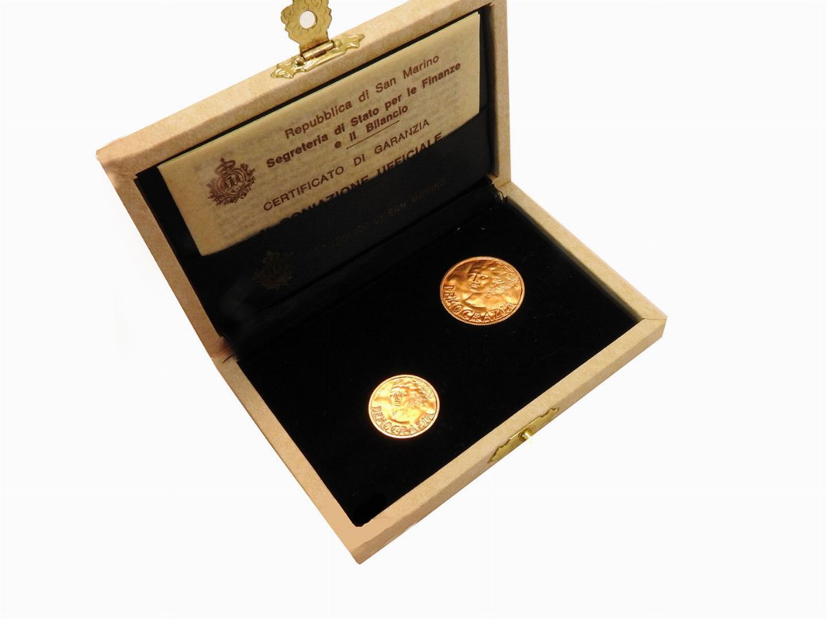 Due Monete Scudi in Oro
