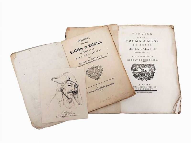 Deodat De Dolomieu - Memoire Sur Les Tremblemens De Terre De la Calabre Pendant L'annéè 1783