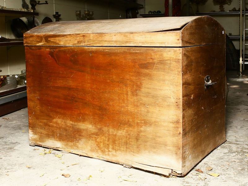 Baule Rustico in Legno Tenero