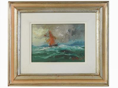 Paesaggio Marino in Tempesta
