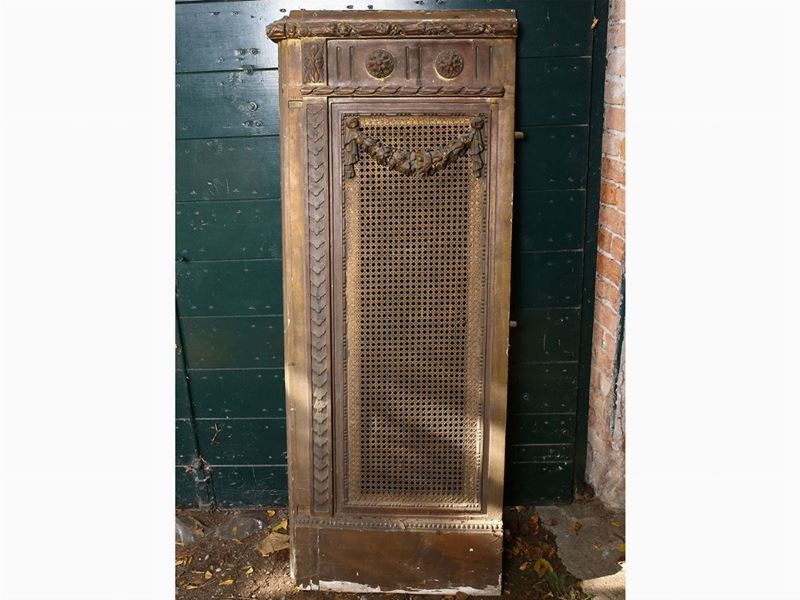 Boiserie in Legno e Pastiglia Dorati