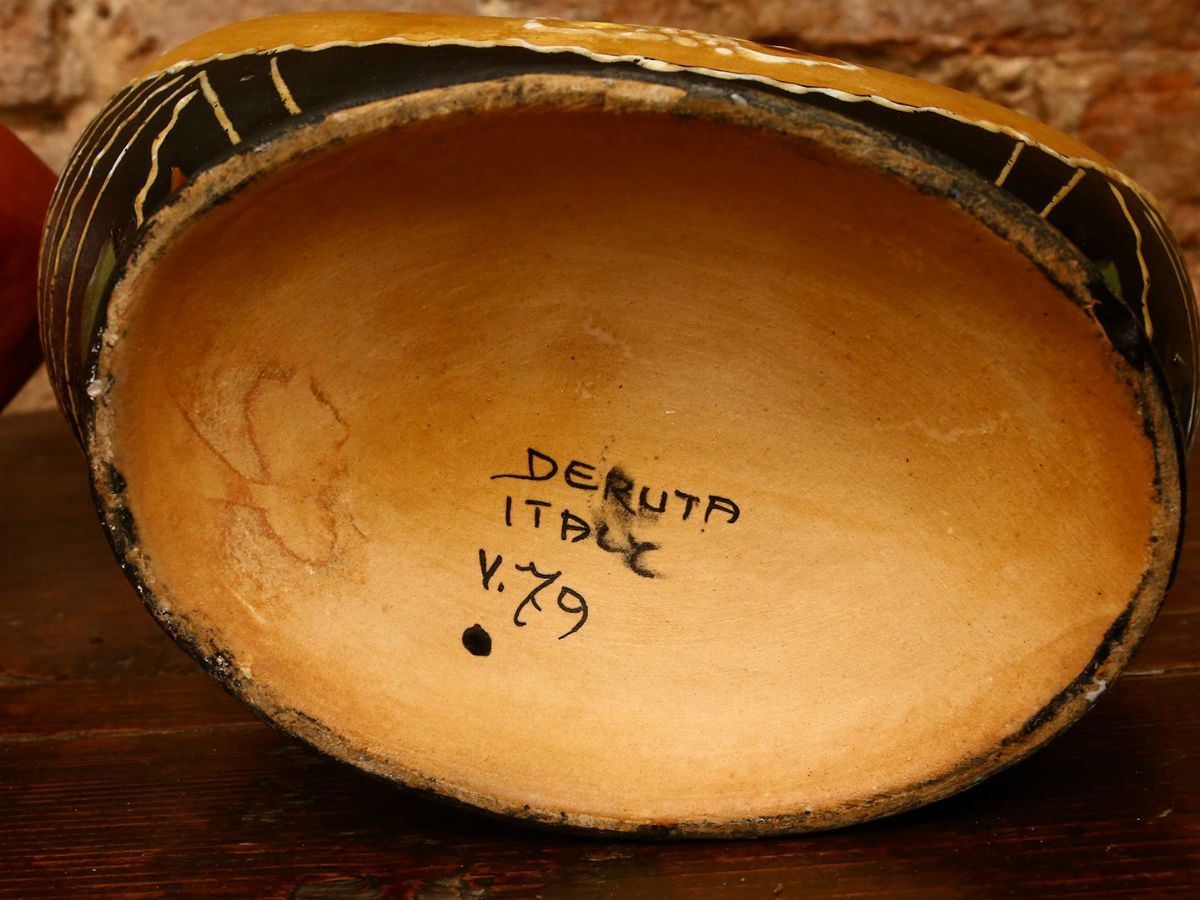 Due Vasi in Ceramica Deruta e Baldelli