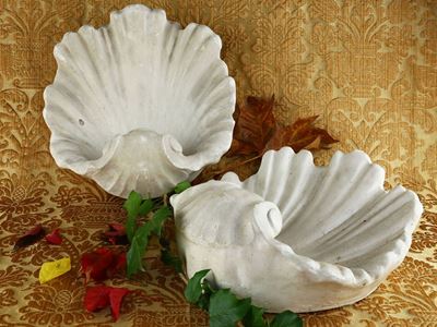 Coppia di Applique in Gesso